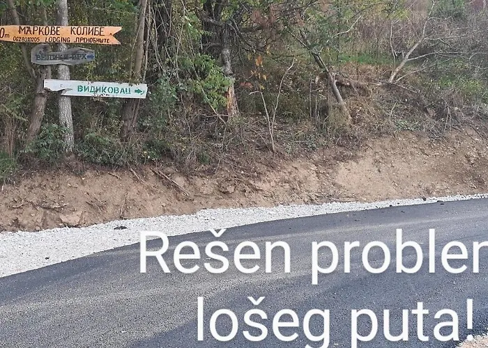 Markove Kolibe 3, Uvac بيت للعطل